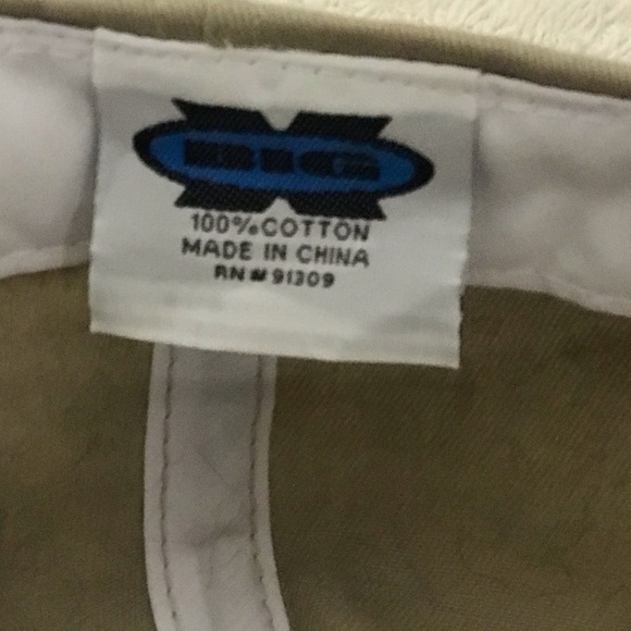 BigX for Six Flags Parks Adjustable Tan SnapBack Travel & Baseball Cap - Picture 5 of 13